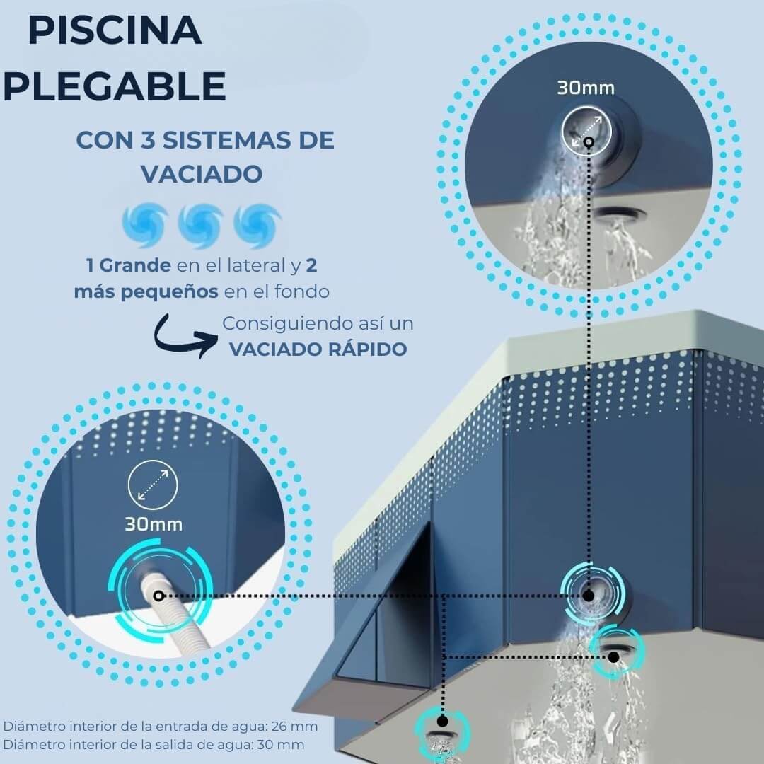 PISCINA PLEGABLE