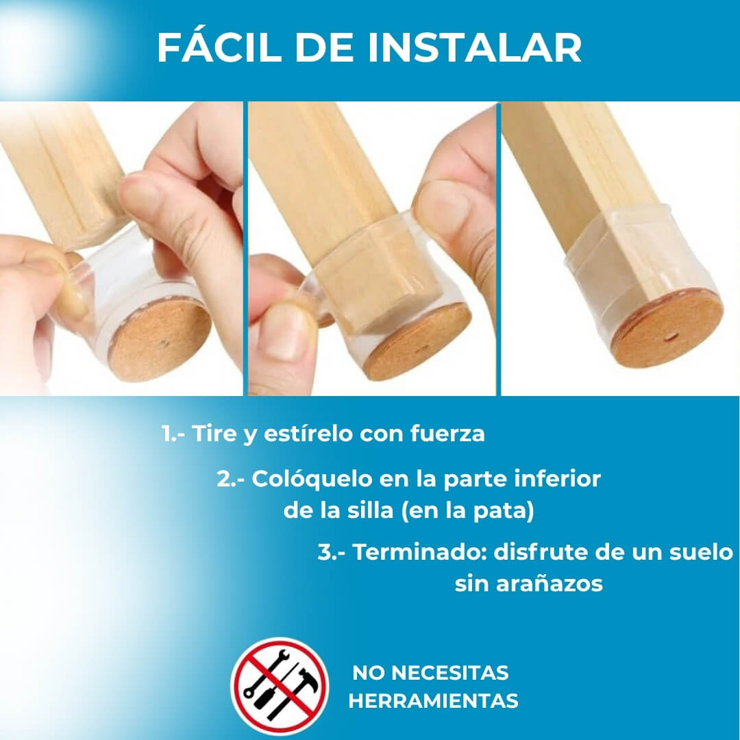 Protector para patas de silla
