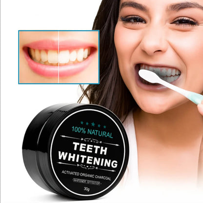 Blanqueador dental sabor original + cepillo de bambú