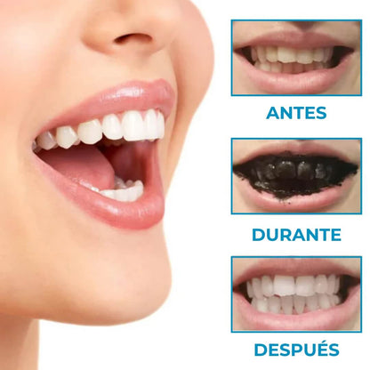 Blanqueador dental sabor original + cepillo de bambú