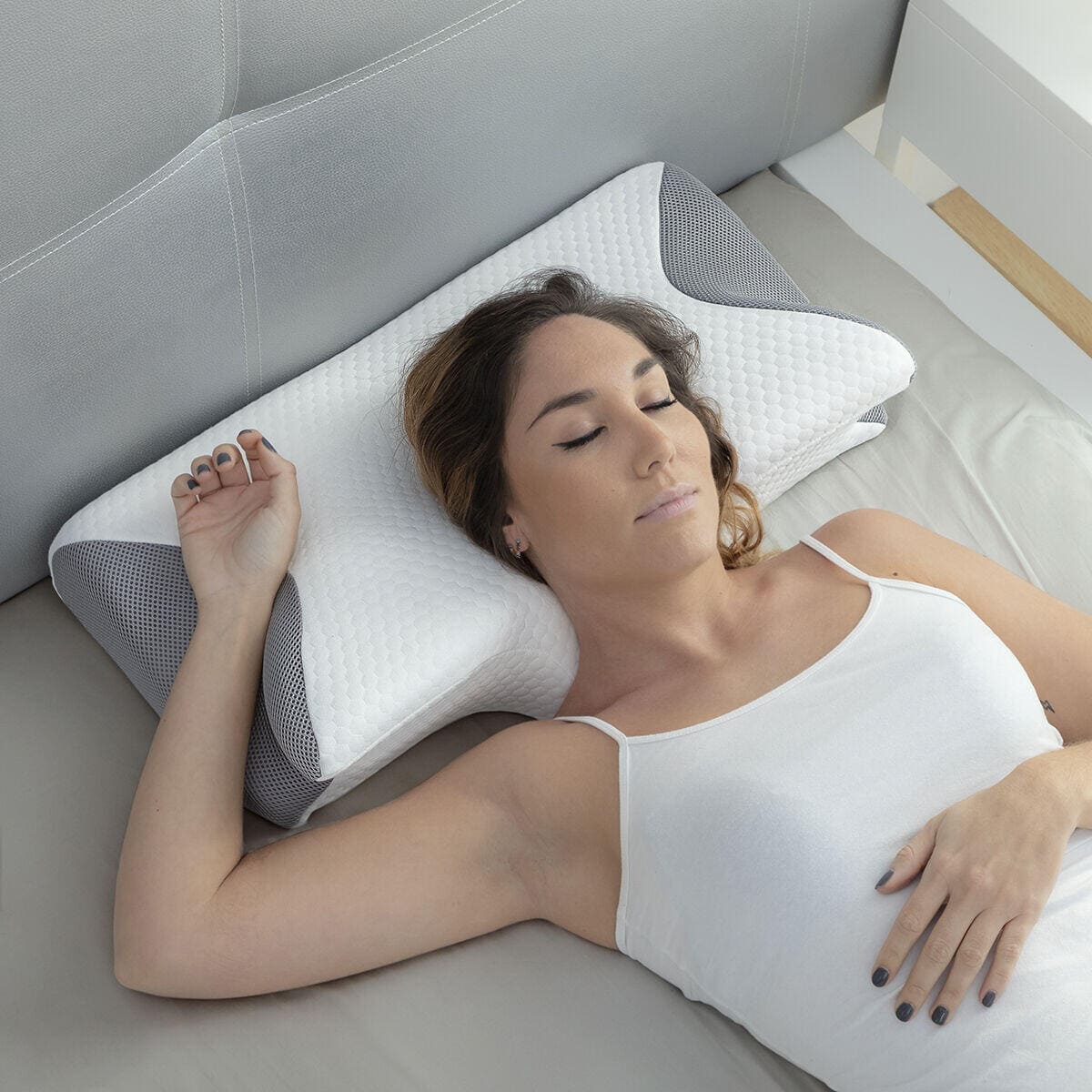 CONFORTI - Almohada viscoelástica cervical